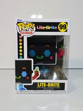 Lite-Brite Funko Pop! #99 Retro Toys Collectible Vinyl Figure